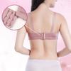 Thin Bras Gathering Sexy Plus Size Ladies Underwear Breathable Lightweight Soft Skin-Friendly No Steel Rings Bra