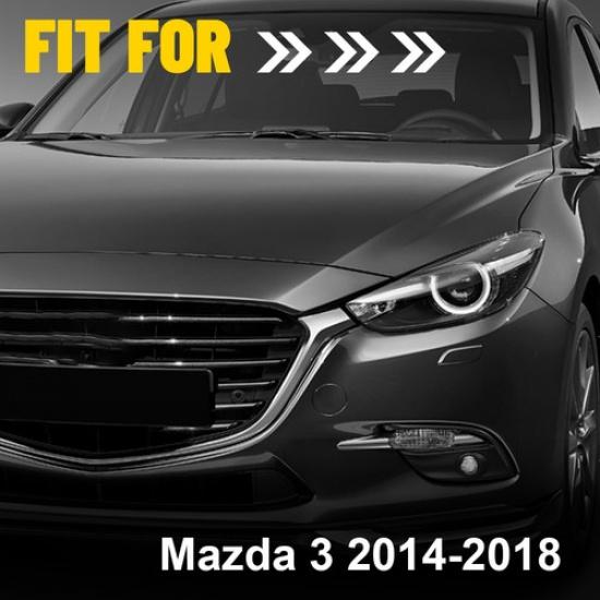 Rear Bumper Tow Hook Eye Cover Cap For Mazda 3 2014 2015 2016-2018 Left & Right