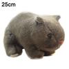 Simulation Wombat Toy Lovely Vivid Expression Birthday Gift Stuffed Guinea Pig Animal Toy for Girl