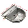 Livestock Cattle Horse Drinker Bowl Automatic Waterer Float Outlet Dog Sheep Pig Farm Animal Stainless Steel Drinking Fountain