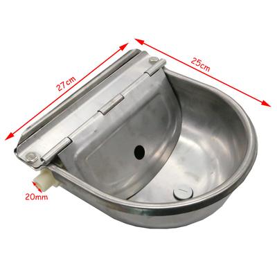 Viehzucht Rind Pferd Tränkebecken Automatische Tränke Schwimmer Auslass Hund Schaf Schwein Nutztier Edelstahl Trinkbrunnen