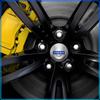 4pcs Car Wheel Center Hub Cap Stickers Rim Cover Emblem Decal For Volvo XC90 XC60 XC70 XC40 V90 V60 V40 C70 C30 S80