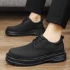 Thick Soled Men's Shoes Classic and Versatile Design Styles Dress Up Party Groom's Wedding Daily Business Office Quality Shoes