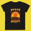 Nurse By Day Witch By Night Halloween Nurse Witch Ghost Costume Womens Tee T Shirt Mens Tops Unisex Top