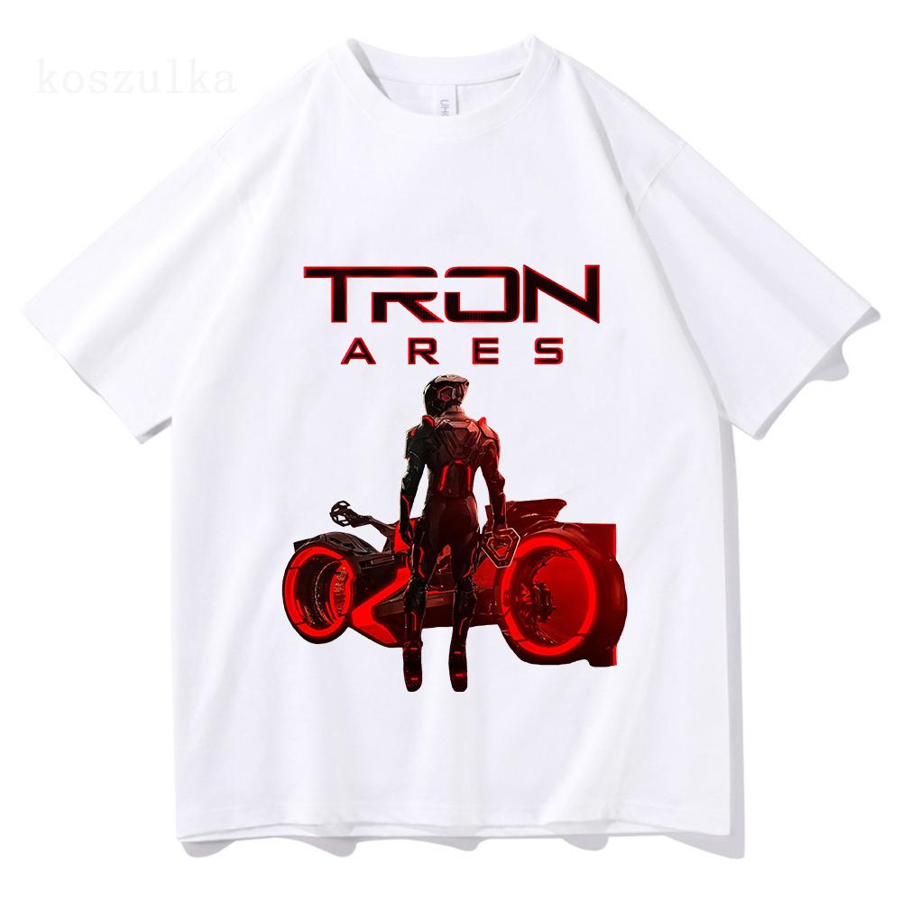 

Футболка TRON Ares, фильм, рок-группа Nine Inch Nails NIN, хлопковая, свободного кроя, с коротким рукавом, женская одежда, уличная одежда, графические футболки 4XL