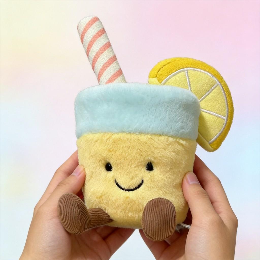 Lemon Plush Toy Soft Stuffed Animal Gift For Kids And Adults