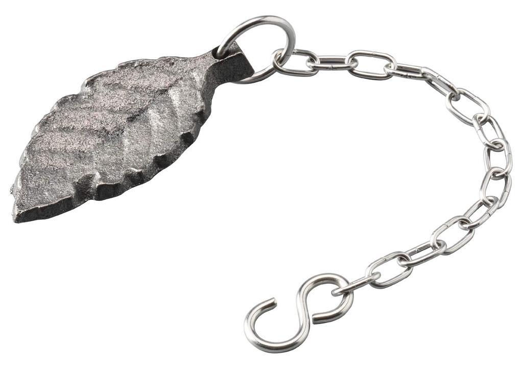 Ikenaga Iron Works Nambu Iron Leaf 5.7 x 2.7 x 0.1cm