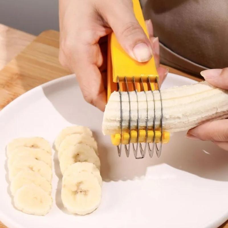 Affettatore Banana Prosciutto Frutta Ultra-sottile Manuale Creativo Multifunzione Taglierina Melone Taglio Artefatto Cucina Strumento Speciale