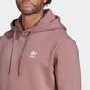 Adidas Adicolor Essentials Trefoil Hoodie Purple Men Streetwear HK0100