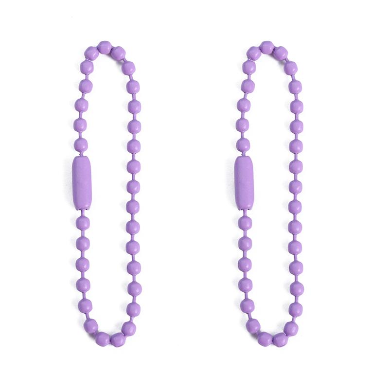 10Pcs Iron Spray Painted Bead Chain Buckles Connector For DIY Jewelry Making Accessories