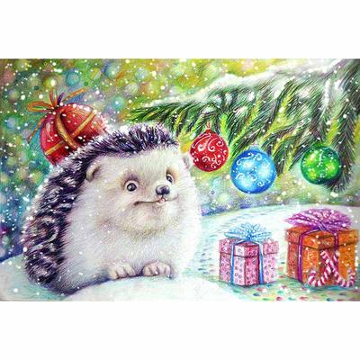 Diamond Painting Embroidery Cartoon Christmas Cross Stitch Full Drill Rhinestone Mosaic Decoration