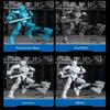 3D-gedruckte mehrfarbige Mecha Actionfigur Spielzeug Bewegliche Gelenke Mechwarrior Spielzeug Für Jungen Spielzeugsammlung Geschenke