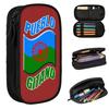 Gypsy Flag Romani People Pencil Case for Studen Gifts Pen Box Pencil Bag Stationery Supplies Pen Holder Bag