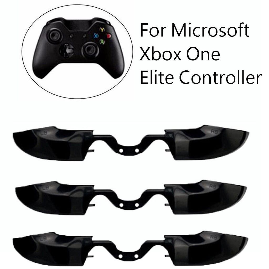 Black Replacement Bumpers LB RB Buttons for Microsoft Xbox One Elite Controller