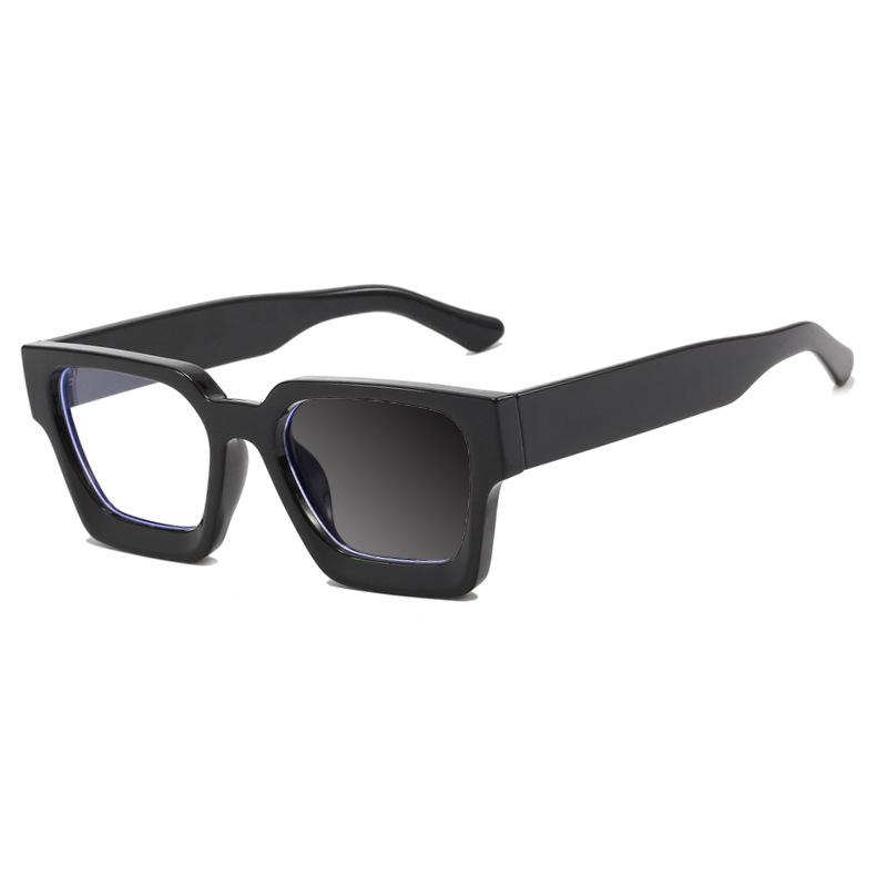 Luxusmarken-Design Quadratischer Konkaver Rahmen Blaulicht Damen Weitsicht Lesebrille Stärken 0 +1.5 +2.5 +3.5 +4.5 Brille