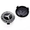 Per Mercedes Benz 4 Pezzi Per Mercedes benz Tappo Centrale Ruota Auto Coprimozzo Emblema Per Classe W204 W203 W205 W124 W221 C E S GLE CLC