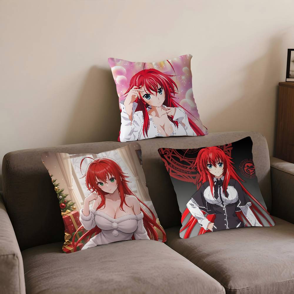 Rias G-Gremory Pillow Gift Home Office Decoration Pillow Bedroom Sofa Car Cushion CoverPillow Case