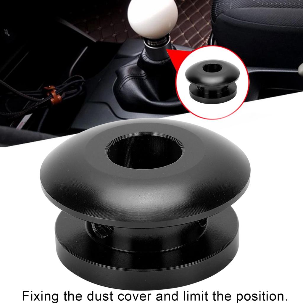 Shift Knob Boot Retainer Limiter Shifter Shifting Head Buckle Stopper Universal for CarBlack