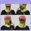 Long Tongue Monster Latex Mask For Halloween Cosplay Parties Terrifying Costume Accessory