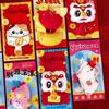 Festival Gift Chinese Style 3D Horse Red Envelope Multiple Patterns 3D Pony Money Pouch Best Wishes Lion Dance Red Pocket Gift