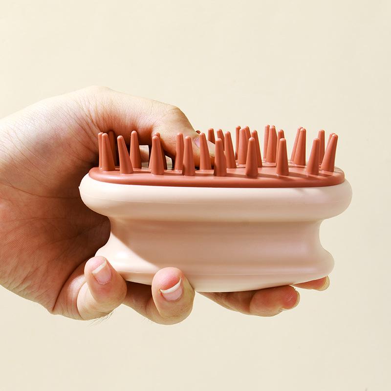 

Silicone Air Cushion Shampoo Comb for Wet & Dry Scalp Massage, Home & Travel Use, for Men & Women