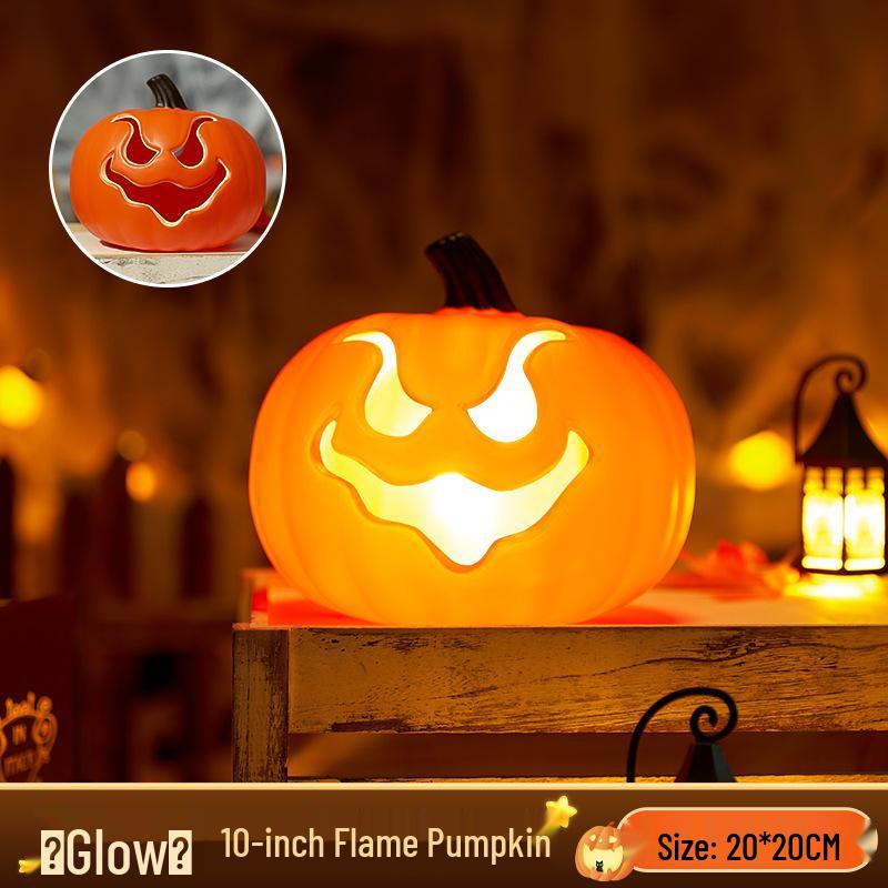 Large Luminous Pumpkin Lantern for Halloween Outdoor Theme Decorations