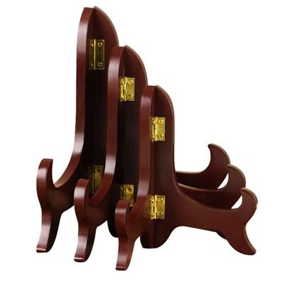 5/6/7/8Inch Picture Decorating Base Photo Home Decor Book Display Stand Wooden Bracket Picture Frame Holder Plate Holder