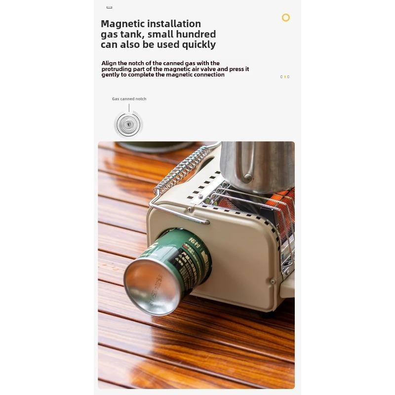 Outdoor Mini Heating Stove Camping Gas Stove Fishing Camping Heater Outdoor Portable Car 2024 Winter Camping Outdoor Supplies