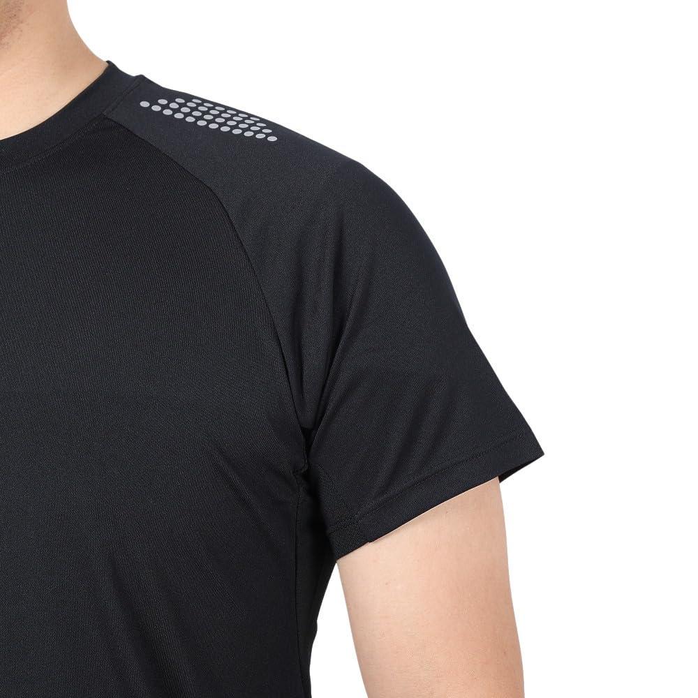 SKINS Stretch Shirt Kurzarm Oberteil Schwarz L 18121345 SERIE-3 Herren