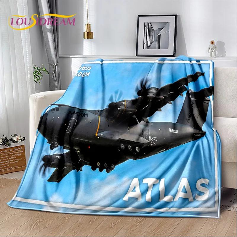 3D Air Force Jet Fighter Spitfire Aircraft Blanket,Flannel Soft Throw Blanket for Home Bedroom Bed Sofa Picnic Office Kids Cover
