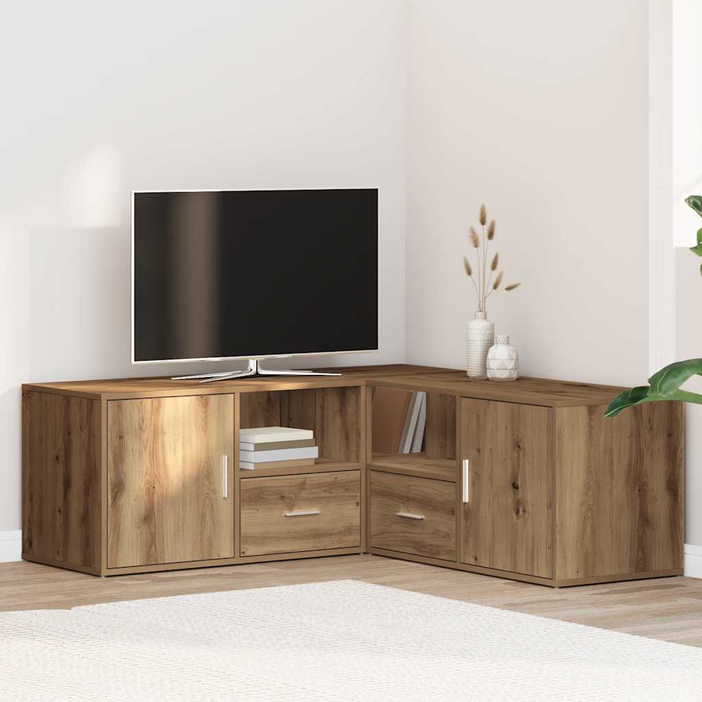 Eckregal Handwerker Eiche 200x40x45 cm Spanplatte
