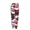 Printed Button Waist Loose Pants for Women Print Button Loose Trousers Women