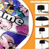 Custom Name Personalized KPop Demon Hunters Print Umbrella, Auto Open Close, 8‑Rib Sturdy Frame, Commute Camping Hiking Use, Birthday Gift