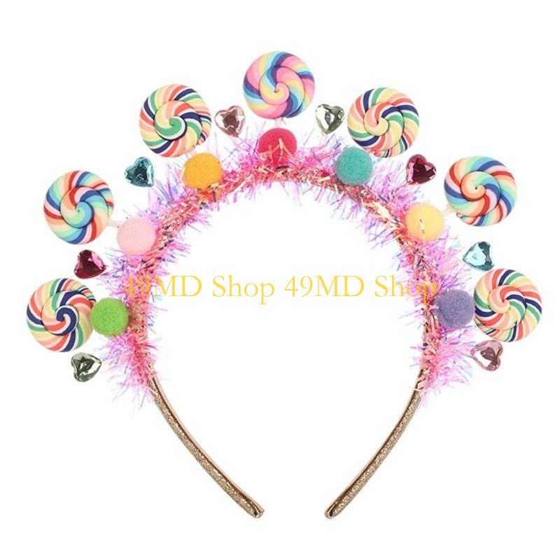 

49MD Child Friendly Macromolecule Craft Headpiece Glowing Acrylic Embellishments Thin Everyday Hair Addition