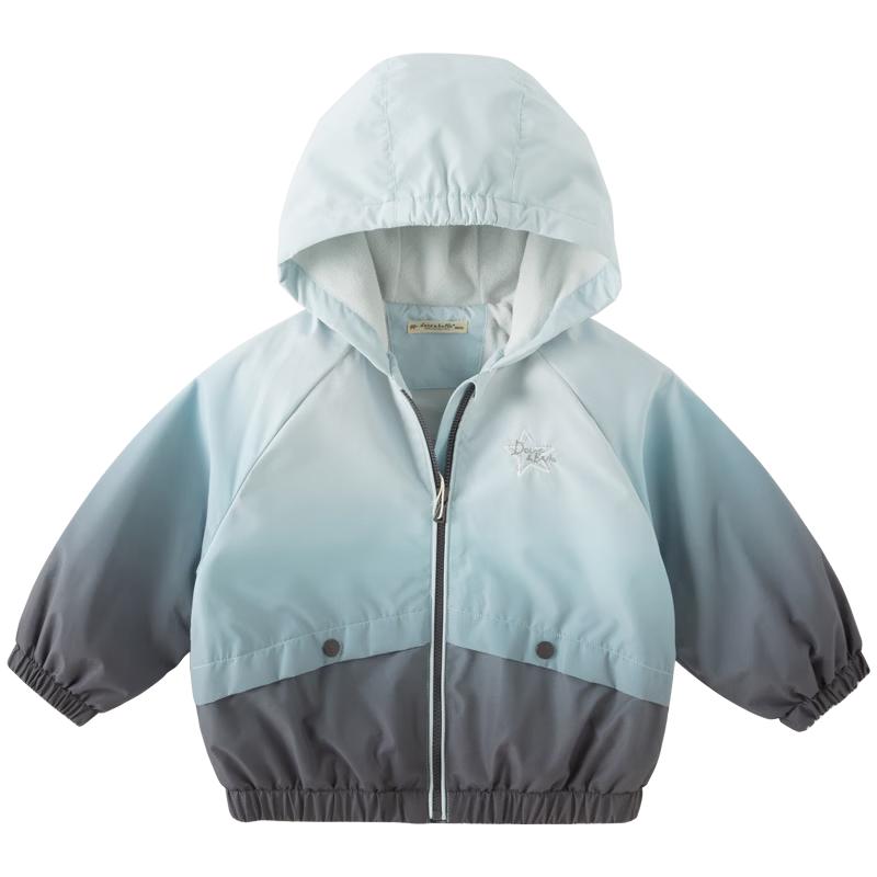 DAVE & BELLA Kids' Waterproof Fleece Hooded Jacket