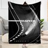 F1 Driver Number Chart Flannel Blanket-Soft and Suitable for Sofas,Beds,Offices,Travel,All Seasons,Great Gift for Holidays and Birthdays.
