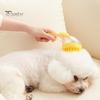 Pet Bath Brush with Soap Shampoo Container Soft Brush Head Dead Skin Loose Fur Removal Dog Cat Bathing Massage Grooming Brush