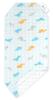 Keratta Waterproof Cot Cover for Daycare, Naptime, Soft Quilted Fill, 100% Cotton, Name Label, Elastic Corners (60x134cm, M. Dinosaur)