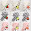 Children Warm Fruit Scarf New Imitation Rabbit Hair Autumn Winter Soft Girls Sweet Neck Scarf