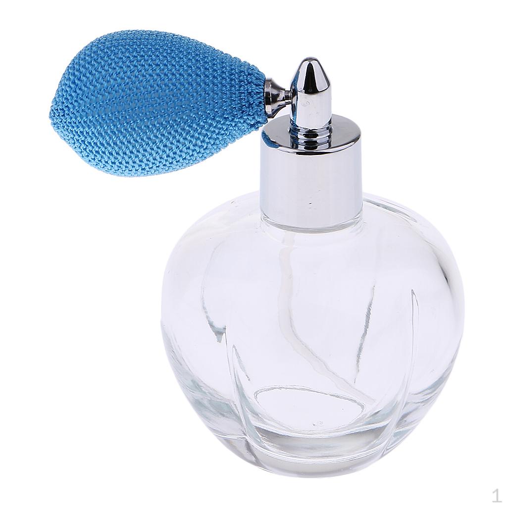 Spray Bottle Empty Perfume Bottles Crystal Glass Refillable 100ml