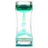 Double Colors Oil Hourglass Timer Creative Acrylic Movement Sensory Visual Focus- Calming Floating Motion Bubble Timer