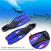 TUO Profesionální potápěčské ploutve Odolné PP & TPR Dlouhé ploutve Potápěčský tréninkový doplněk Modré M