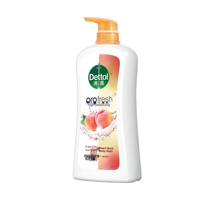 Dettol Sweet Peach Moisturizing Shower Gel