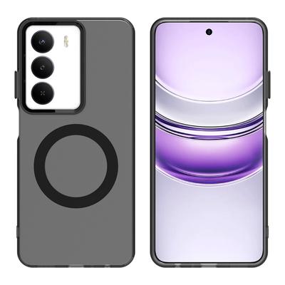 Magnetic Adsorption Wireless Charge Clear Case For Realme C71 Transparent Phone Case Realme C71 Case For Realme C71 6.67 Inch