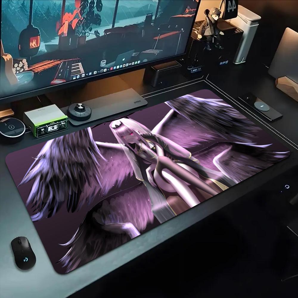 calliope mori Mouse Pad 500X1000 mm Large Gaming Mousepad Gamer XL Rubber Otaku Keyboard Pad Laptop Desk Mat