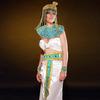 Egyptian-themed Party Costumes and Accessories, Including an Egyptian Princess Headdress, Snake Headdress, Belt, and Bracelets. 4-piece Set.
