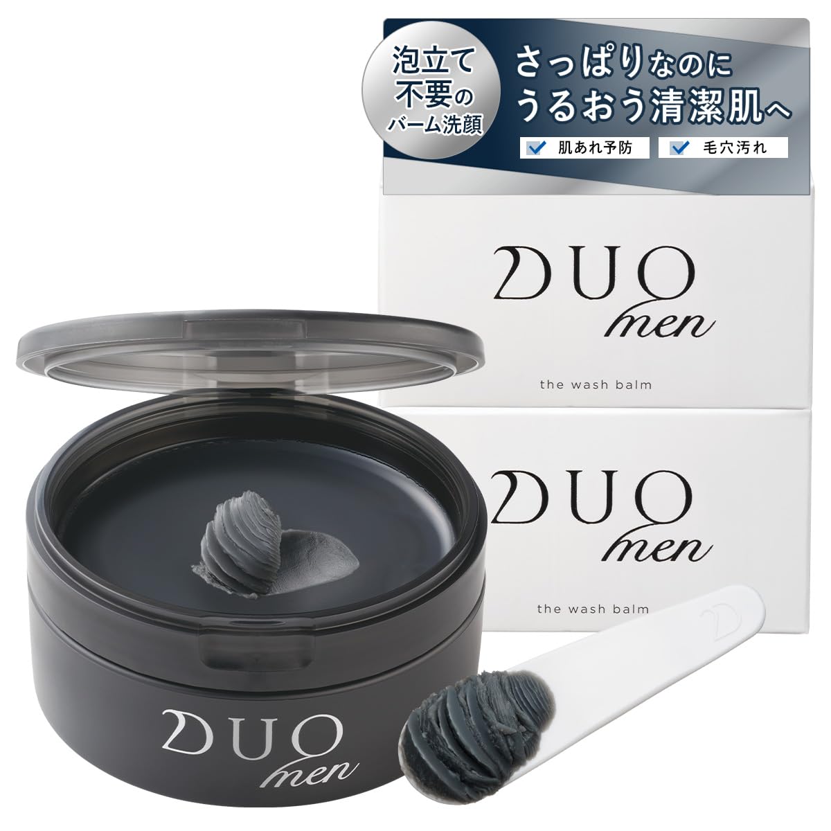 

DUOmen Очищающий бальзам (90 г х 2 шт.) - Тщательно очищает источник кожного сала и запаха* для мужчин. DUO duo, средство для умывания и очищения для мужчин.