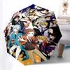 1pc Anime Characters Outdoor Umbrella - Automatic Opening/Closing - Portable 3-Fold Design - 8-Rib Iron Frame - Perfect Gift for Fans, Travelers,
