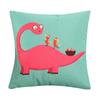 45x45cm Cartoon Animal Printed Cotton Linen Cushion Cover Home Sofa Chair Children Bedroom Decoration