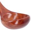 Wooden Spoon Multipurpose   Handle Wood Porridge Ladle for Kitchen Restaurant